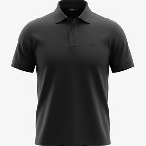 BOSS Men's Sleek Black Polo Shirt